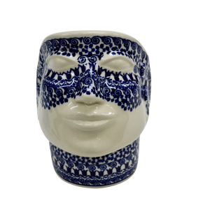 Ceramic flower pot HEAD (A470 D25)