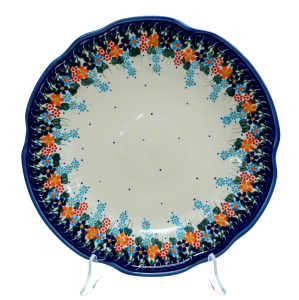 Talerz obiadowy płytki z reliefem 27,5 cm (A257 D23)